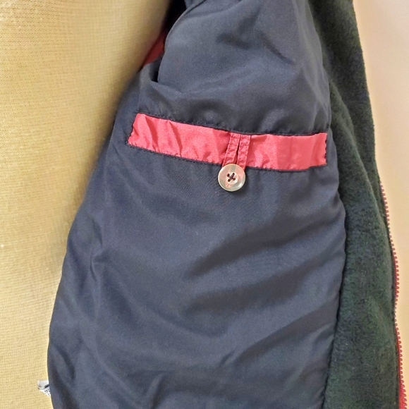 Bordeaux Red Quilted Winter Coat - Picture 12 of 12